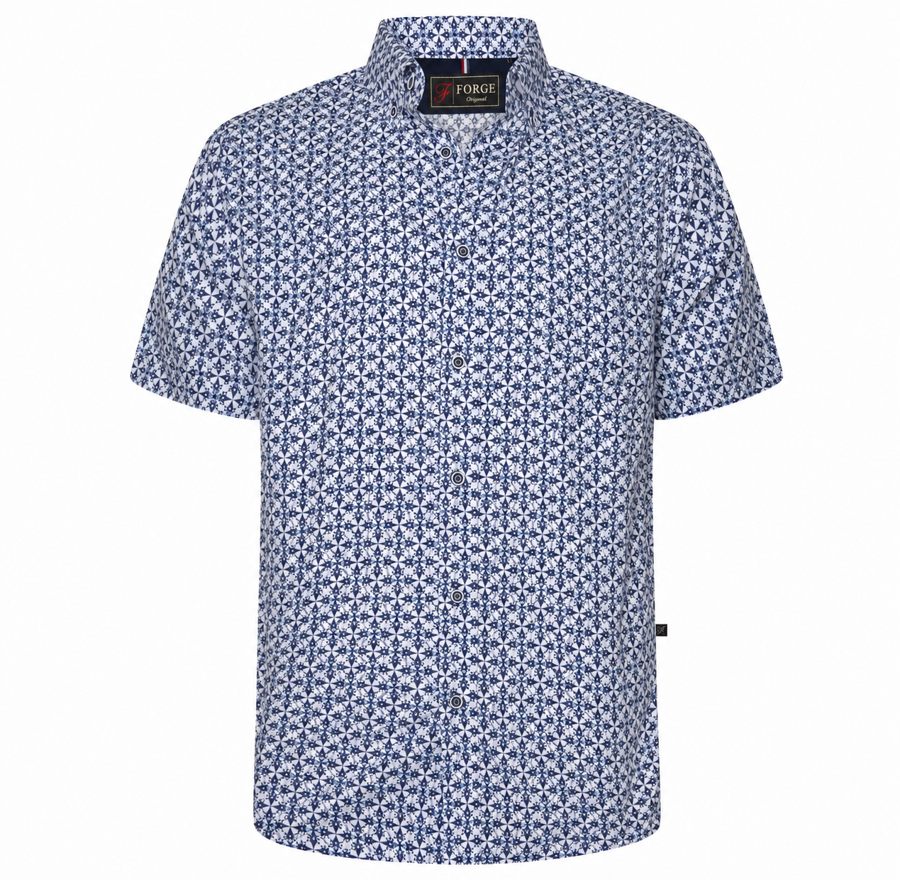 Geo Print Short Sleeve Shirt