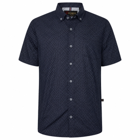 Geometric Print Short Sleeve Shirt
