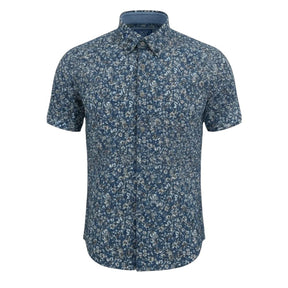 Floral Print Short Sleeve Shirt