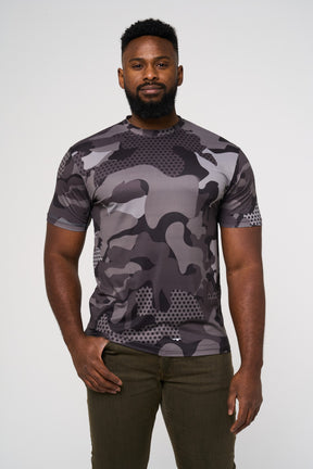 Active Camo Print T-Shirt