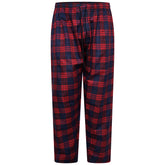 Red & Navy Check Lounge Pants