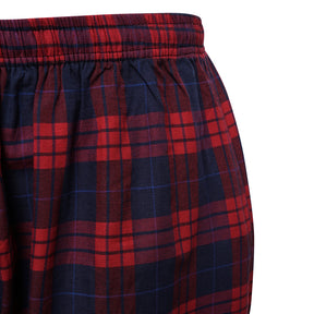 Red & Navy Check Lounge Pants