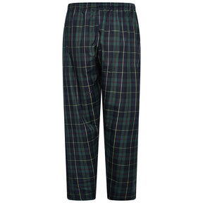 Green & Navy Check Lounge Pants