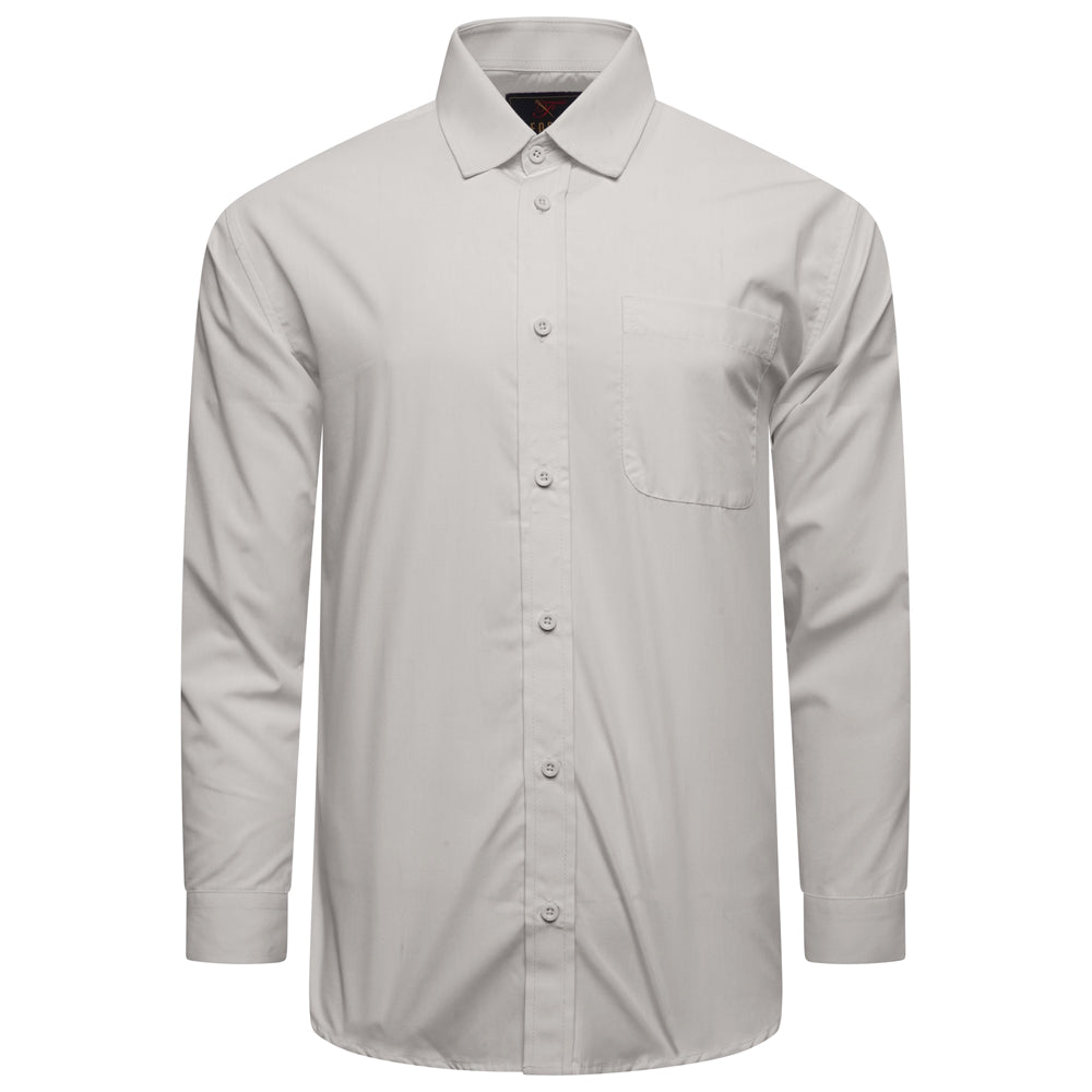 Plain Cotton Long Sleeve Shirt