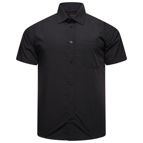 Plain Cotton Short Sleeve Shirt