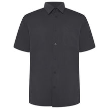 Plain Textured Short Sleeve Shirt