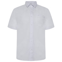 Plain Textured Short Sleeve Shirt