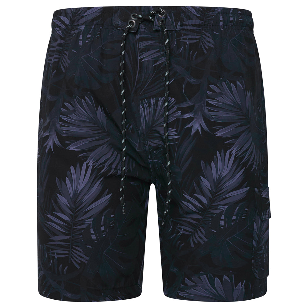 Palm Print Swim Shorts