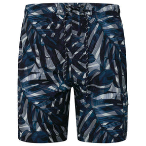 Leaf Print Swim Shorts