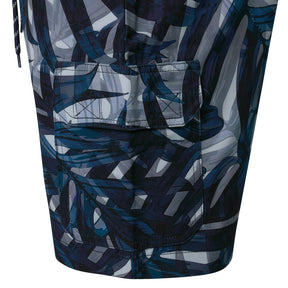 Leaf Print Swim Shorts