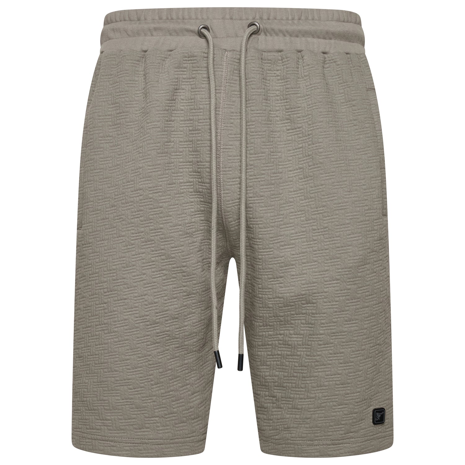 Jacquard Textured Jersey Shorts