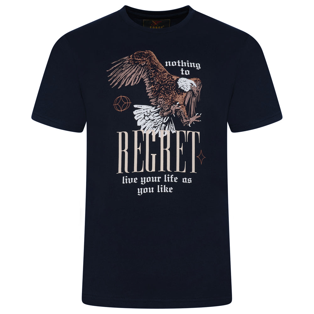 'Nothing To Regret' Print T-Shirt