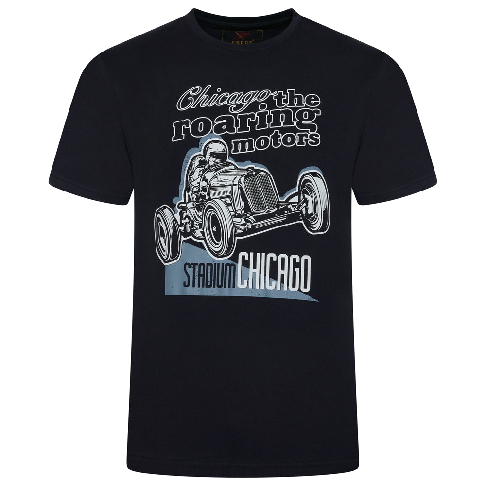 Chicago Roaring Motors Print T-Shirt