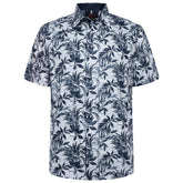 Floral Print Short Sleeve Shirt