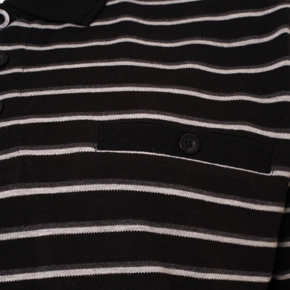 Contrast Stripe Polo Shirt