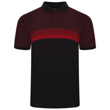 Colour Block Panel Polo Shirt