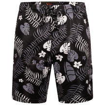 Monstera Leaf Print Shorts