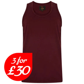 Plain Jersey Vest Top