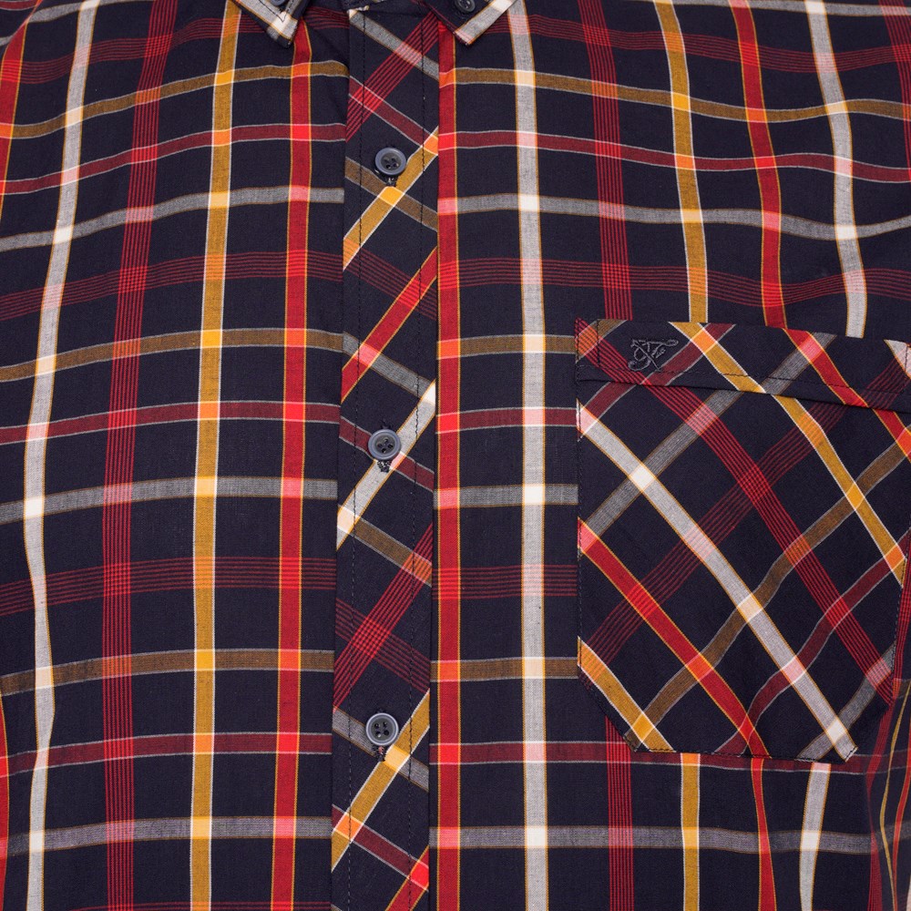 Multi Check Short Sleeve Shirt
