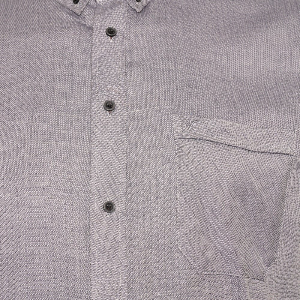Plain Woven Short Sleeve Shirt