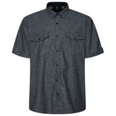 Twin Pocket Pindot Short Sleeve Shirt