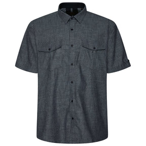 Twin Pocket Pindot Short Sleeve Shirt