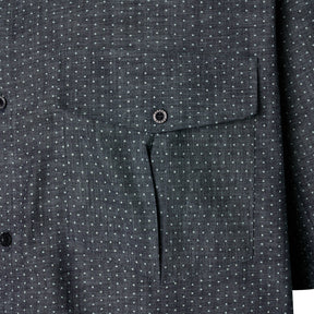 Twin Pocket Pindot Short Sleeve Shirt