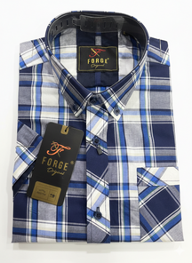 Multi Check Short Sleeve Shirt