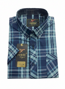 Multi Check Short Sleeve Shirt