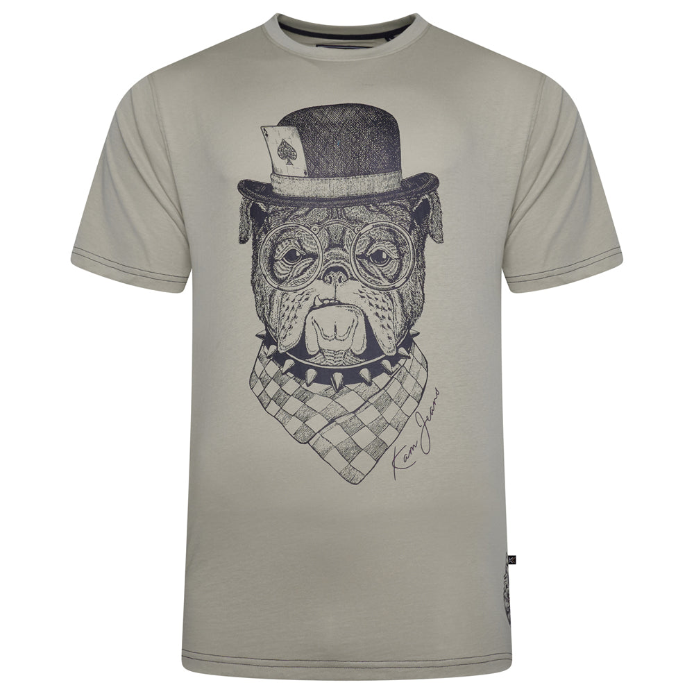 Bulldog Print T-Shirt