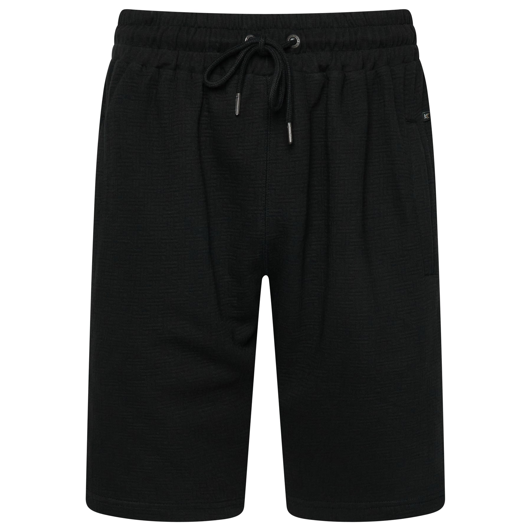 Jacquard Textured Jersey Shorts