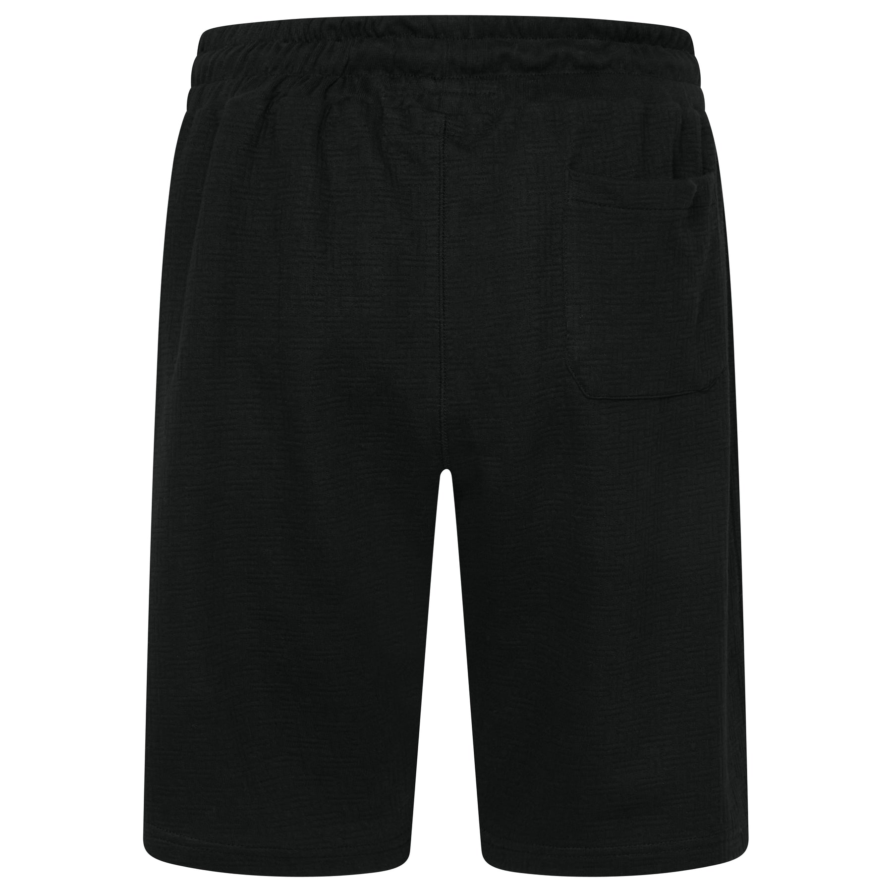 Jacquard Textured Jersey Shorts