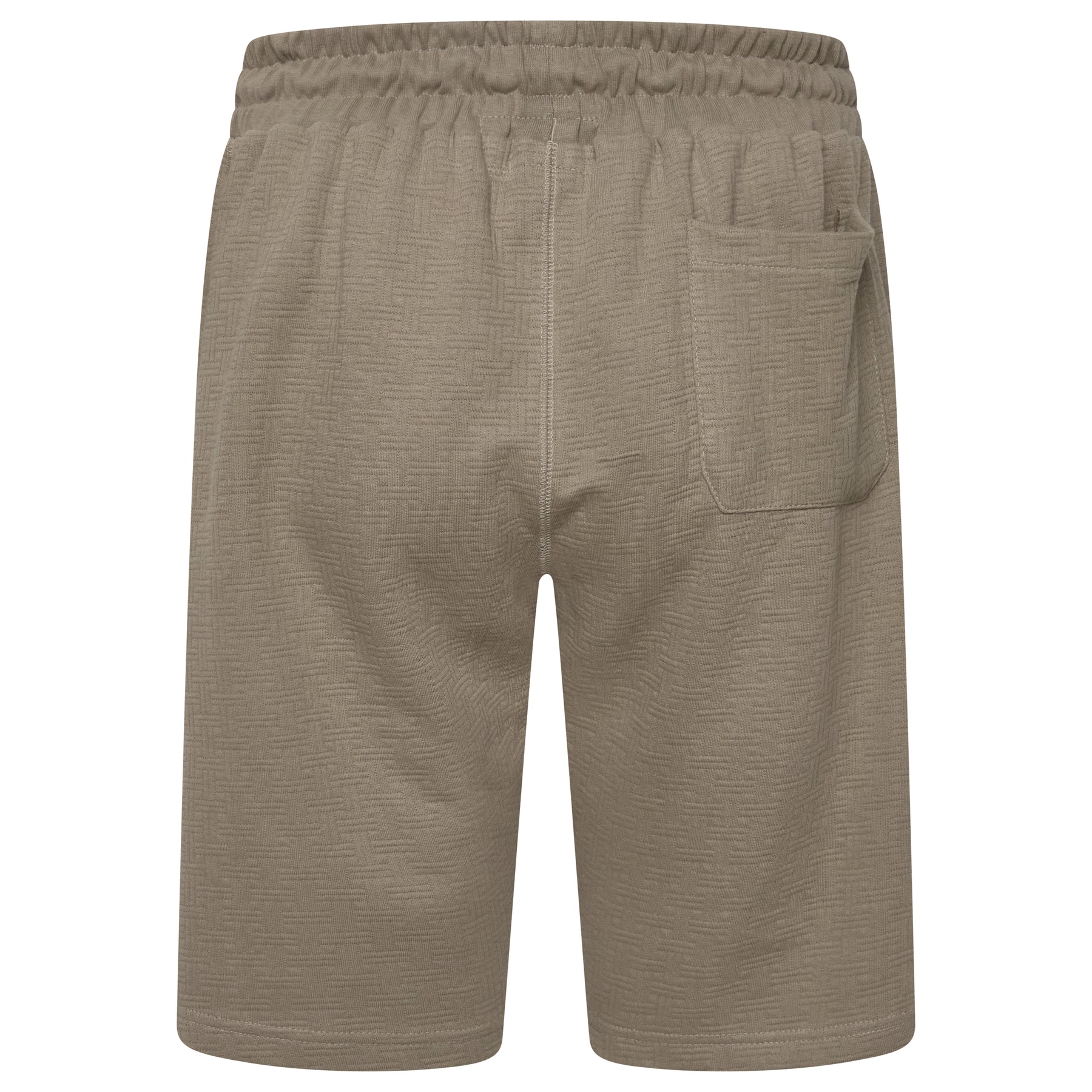 Jacquard Textured Jersey Shorts