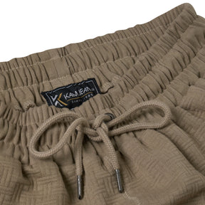 Jacquard Textured Jersey Shorts