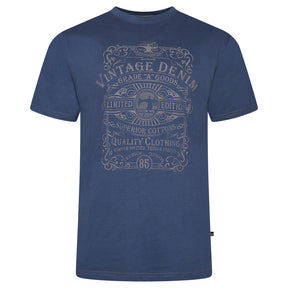 Vintage Denim Print T-Shirt