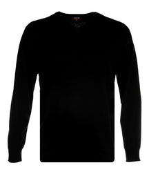 Plain V Neck Jumper