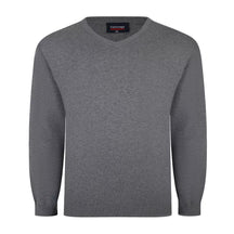 Plain V Neck Jumper