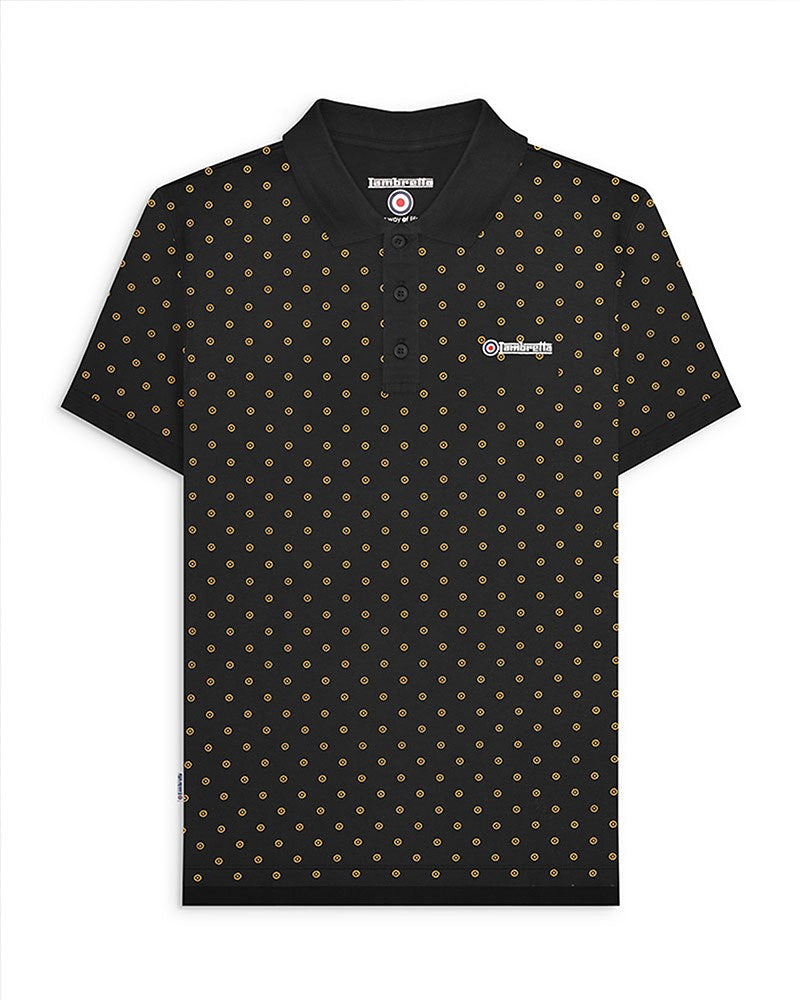Target Print Polo Shirt
