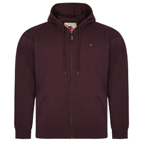 Plain Zip Through Hoody