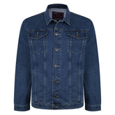 Tall Fit Western Style Denim Jacket