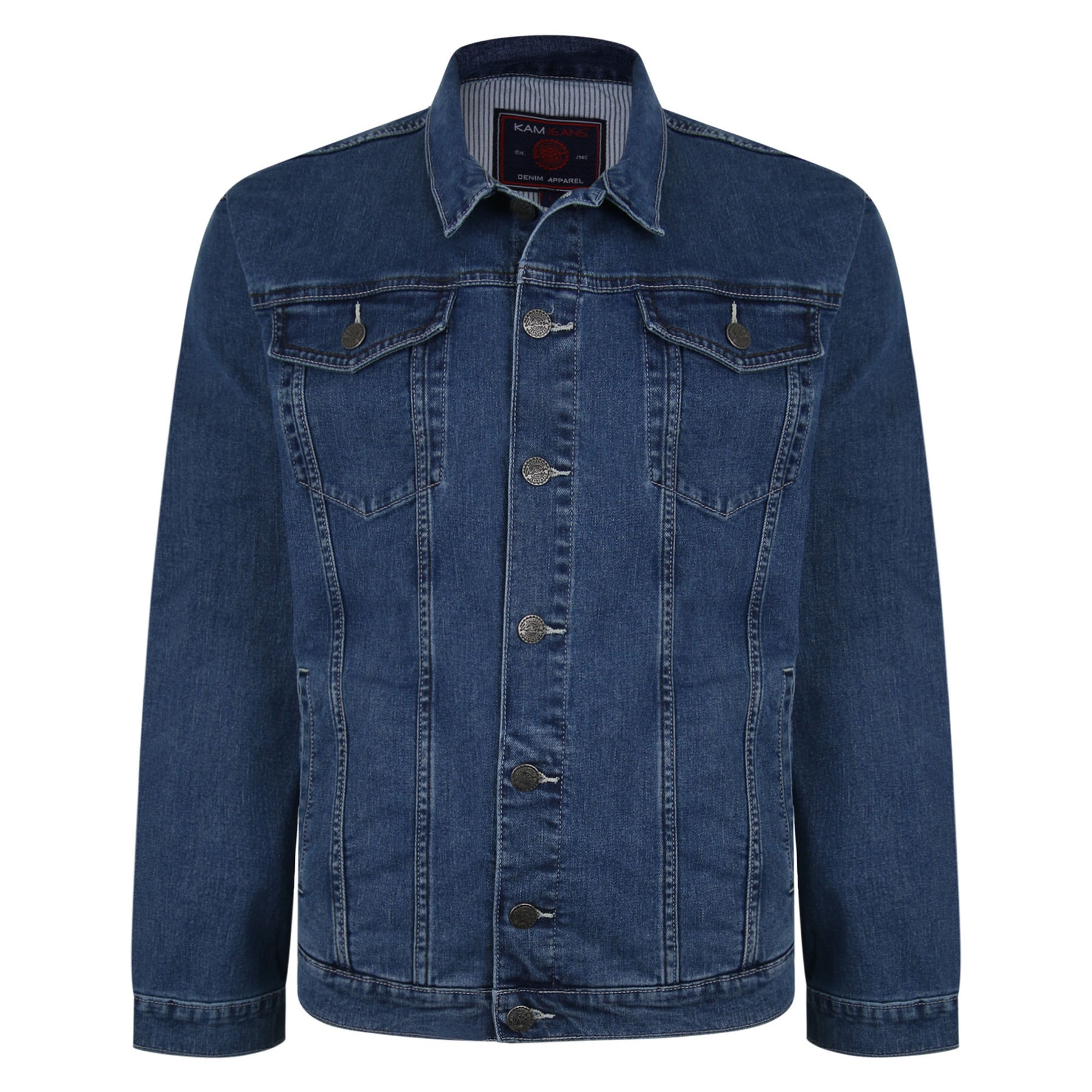 Tall Fit Western Style Denim Jacket