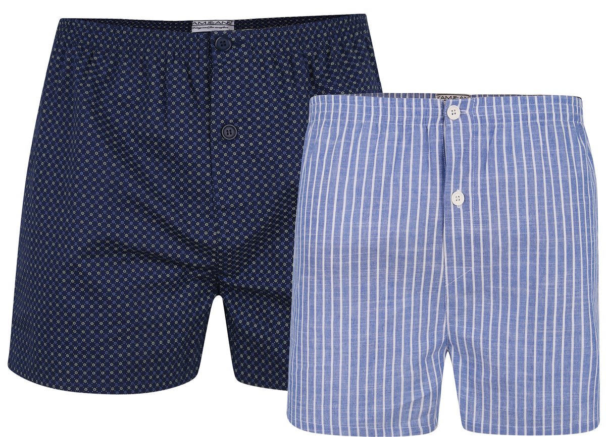 Twin Pack Woven Boxers