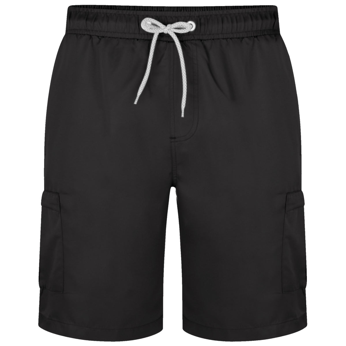 Tall Fit Plain Cargo Swim Shorts