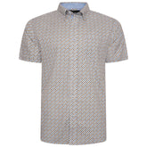 Geo Print Short Sleeve Shirt