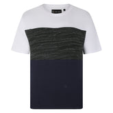 Contrast Panel Cut & Sew T-Shirt