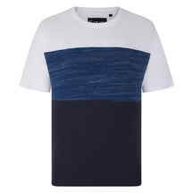 Contrast Panel Cut & Sew T-Shirt