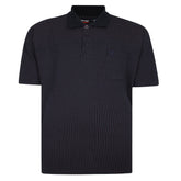 Geometric Print Polo Shirt