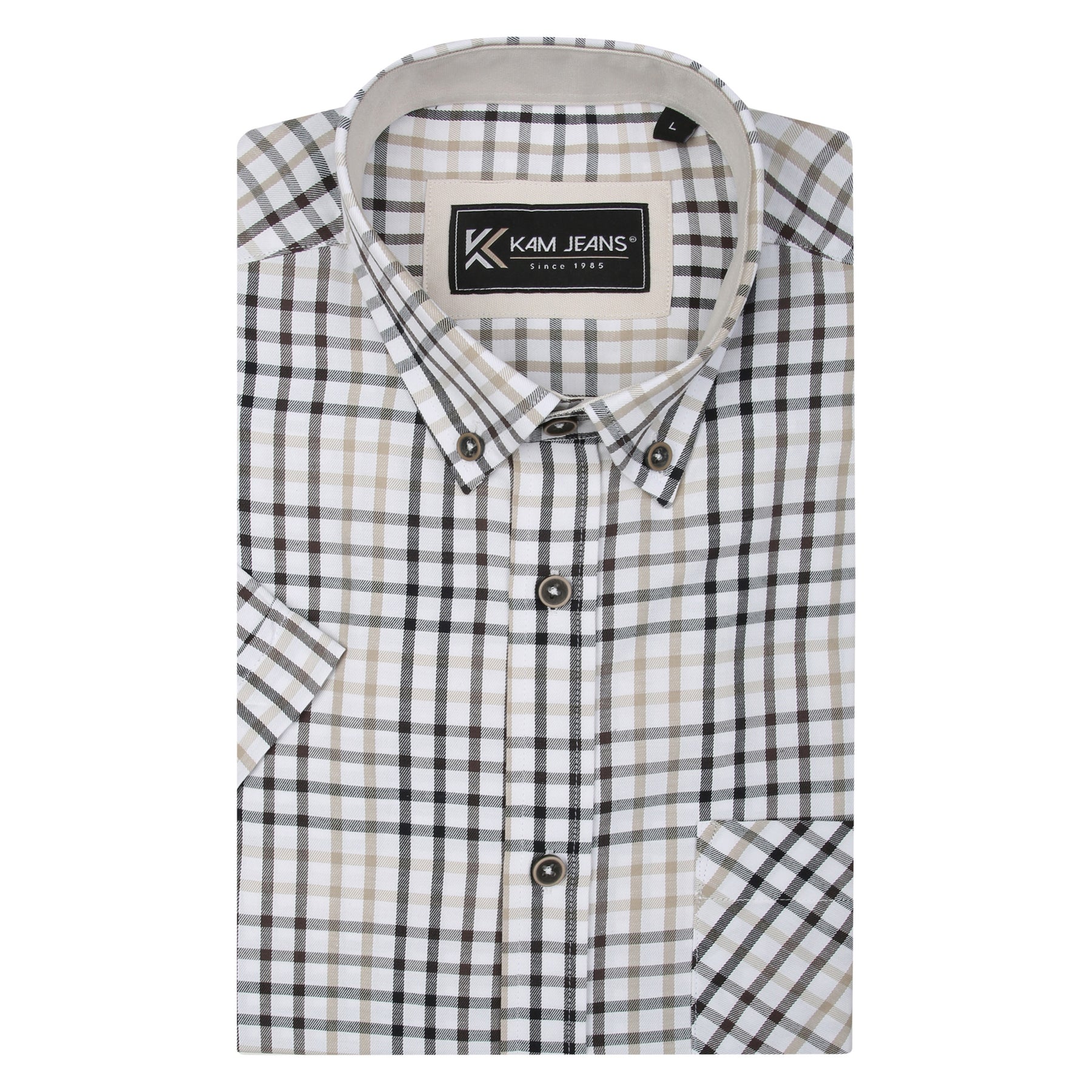 Short Sleeve Check Shirt