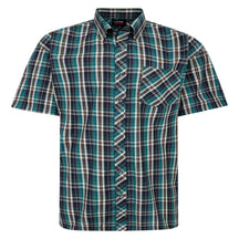 Contrast Check Short Sleeve Shirt