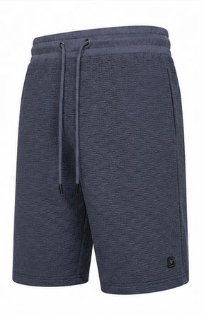 Jacquard Textured Jersey Shorts
